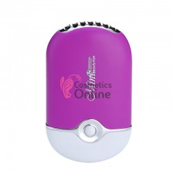 Ventilator oval pentru extensii gene false sau lac de unghii, Purple + 1 Pigment Make-up Cadou